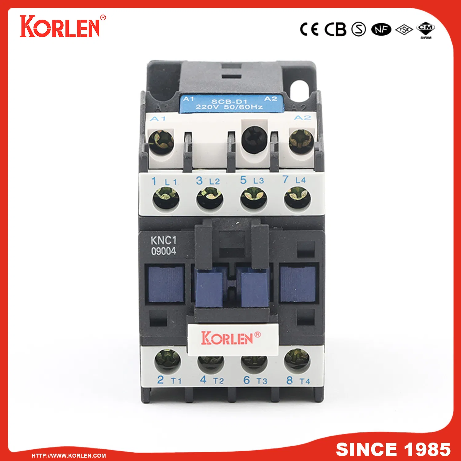 Single Phase SSR Solid State Relay Contactor Knc1
