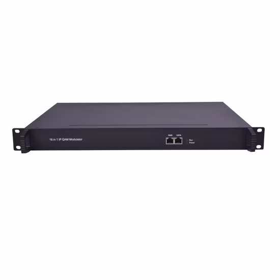 16 in 1 DVB-C Modulator IP Qam Modulator RF CATV Modulator