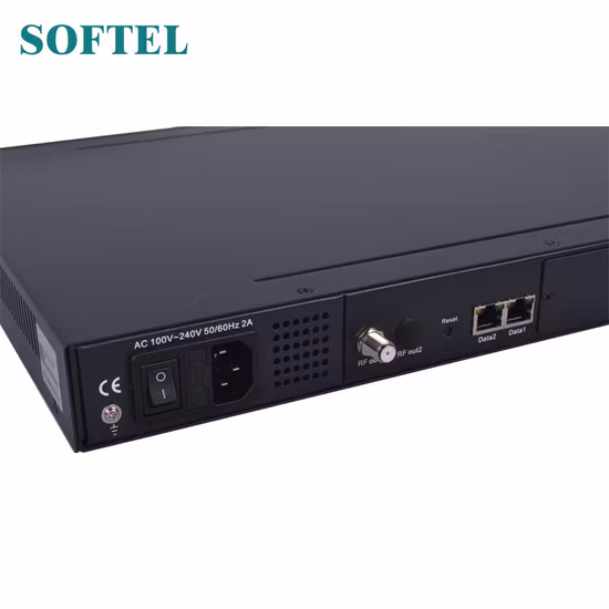 Modulateur DVB-C 16 en 1 Modulateur IP Qam Modulateur CATV RF